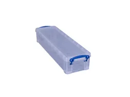 Opbergbox Really Useful 1.5 liter 355x100x70mm transparant wit