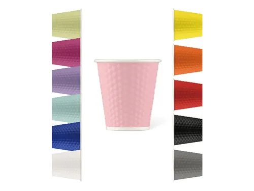 Beker porselein Les Artistes Paris 180ml siliconen grip Pink Pastel