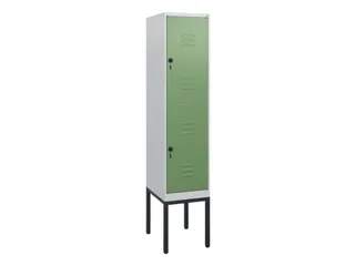 dubbeldekse locker,HxBxD 1950x400x500mm,1x2vak.,vak B 400mm - 1