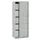 jaloeziedeurkast,HxBxD 1980x800x430mm,5 OH,romp lichtgrijs