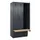 locker met bank,HxBxD 1950x900x815mm,3vak,vak B 300mm,draaigrendel