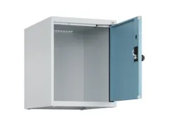 opzetkast,v. locker,1vak.,vak B 400mm,HxBxD 500x400x500mm,draaigrendel