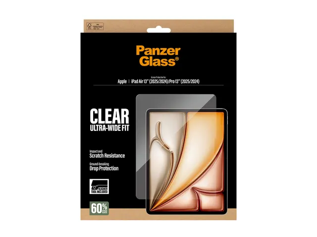 PanzerGlass Screen Protector iPad Air 13 inch (2024-2026) | Pro 13
