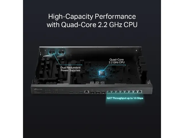 Omada VPN Router ER8411 met 10G poorten