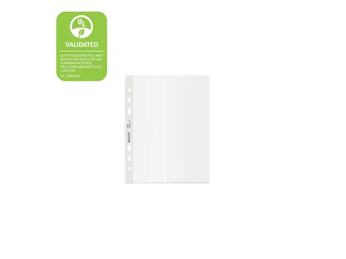 Showtas Leitz Recycle A5 6-gaats PP transparant mat