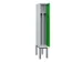 locker voor scheiding van kleding,HxBxD 2120x300x500mm,1vak