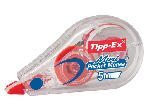 Correctietape Tipp-Ex mini pocket mouse 5mmx6m display à 30 +10 grati