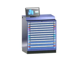 ladekast,HxBxD 1400x1005x725mm,11lade(n),PC,touchscreen,regelsoftware