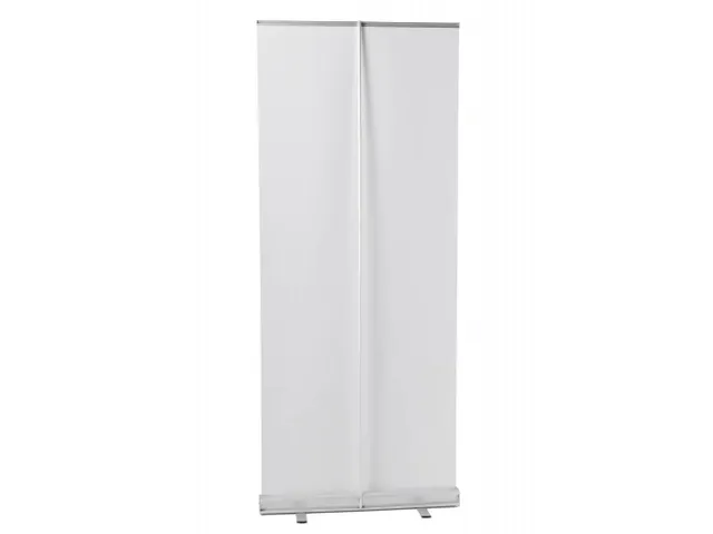 Roll up banner Budget 80x200cm Zilver