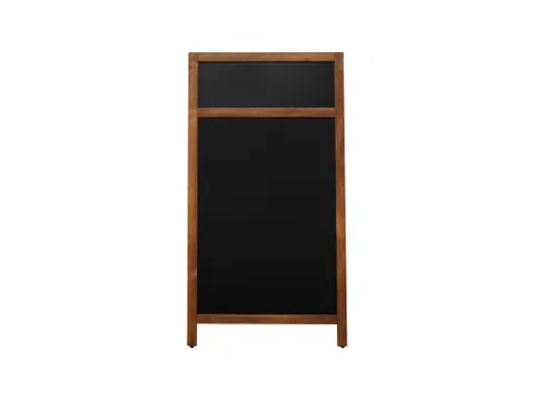 Europel Krijtstoepbord met Topbord 660 x 1280 mm Natural