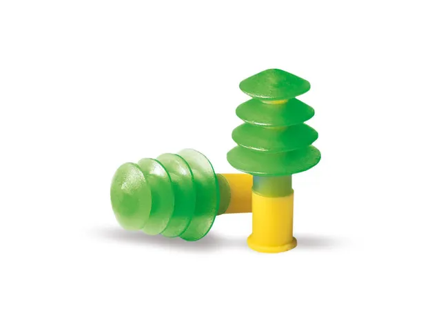 Howard Leight Fusion oordoppen, maat S, SNR 28 dB, blauw, per 50 paar