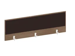 baliepaneel,v. bureau,aanbouw achter,B 1400mm,NT-cherry,BN2036-bruin