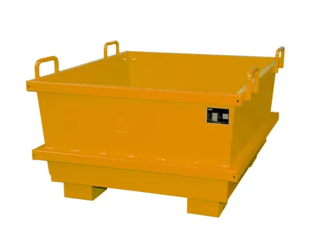 Universele Stortgoedbak Oranje Heftruck Kraantraverse 680x1040x1200mm