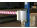 afzetsysteem voor wandmontage,m. 1riem(en),riem L 12m,paal H 215mm