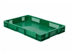 Euronorm-Stapelbak 14.5l H X L X B 75x600x400mm Groen