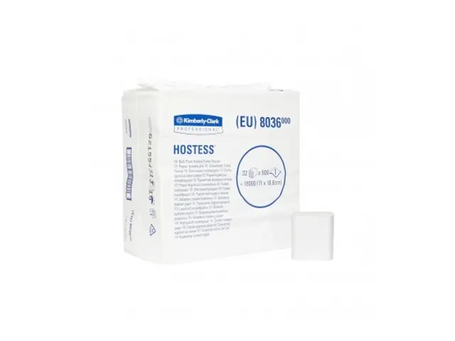 Toilettissue 8036 1-Laags gevouwen