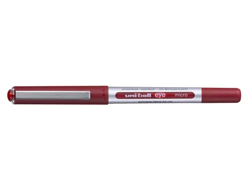Rollerpen Uni-ball Eye eco 150E Fijn rood 0,3 mm
