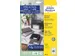 Etiquette Avery 3666-10 38x21,2mm blanc 650 pièces