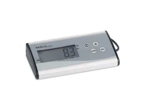 Pakketweger MAUL Cargo 120kg metalen plateau 27x27cm +9V batterij zilv