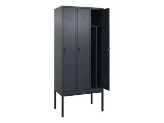 locker voor scheiding van kleding,HxBxD 2120x900x500mm,3vak - 2