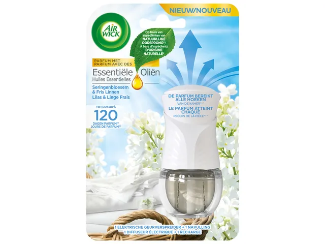 Diffuseur électrique Air Wick Douceur de coton kit starter 19ml