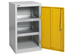 Milieukast Plaatstaal Aquatoxische Stoffen Grijs Geel 900x500x500mm