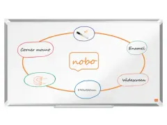 Whiteboard Nobo Premium Plus Widescreen 50x89cm emaille