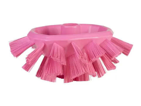 Vikan UST tankborstel harde vezels 190mm Roze