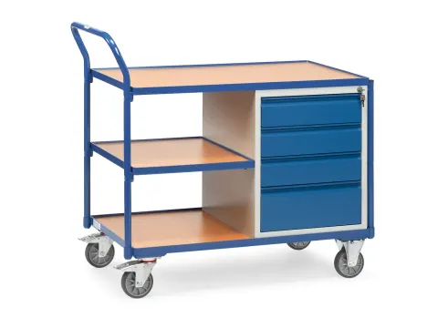 Lichte Werkplaatswagens 2634 300kg 1000x600mm Ral5007