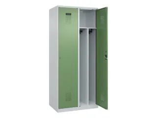 locker voor scheiding van kleding,HxBxD 1850x800x500mm,2vak - 1