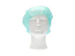 PP non woven haarnet groen 53cm bouffant cap maat L 10x100 Stuks