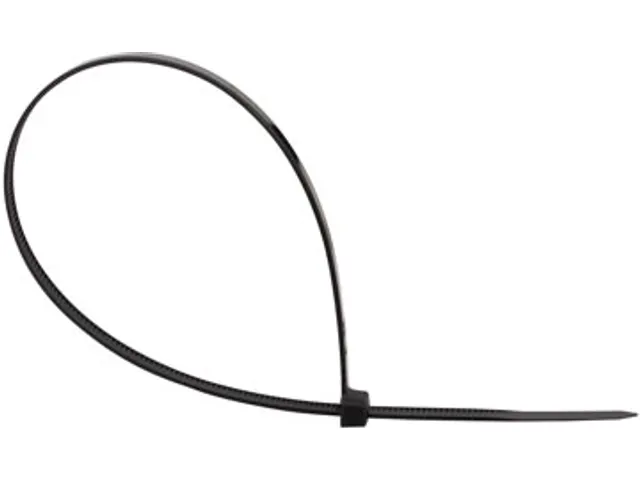 Kabelbinder 300x4,8mm zwart pak à 100 stuks