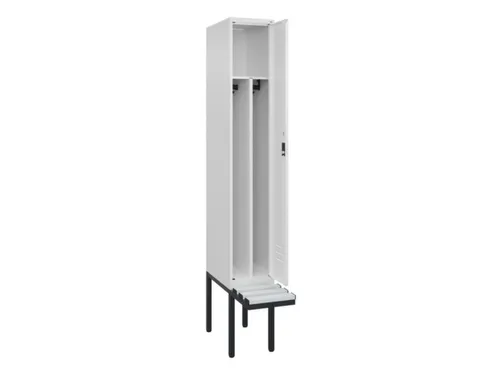 locker voor scheiding van kleding,HxBxD 2120x300x815mm,1vak