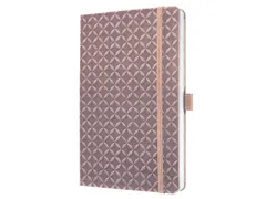 Notitieboek Jolie Flair A5 pearl rose gelinieerd hardcover