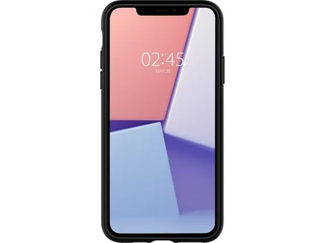 Spigen Case 077CS27234 iPhone 11 Pro Ultra Hybrid Mat Zwart