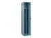 locker voor scheiding van kleding,HxBxD 1850x300x500mm,1vak
