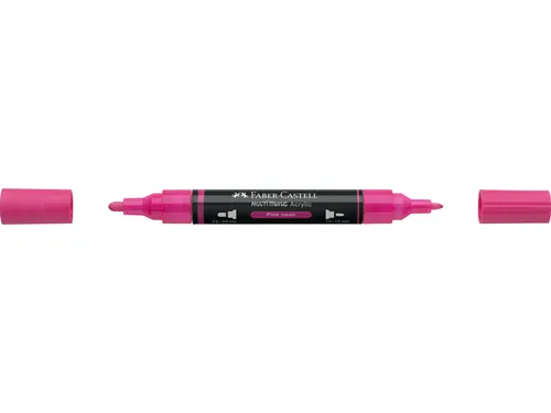 Acrylmarker Faber-Castell Multimark 253 pink neon