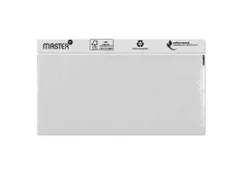 Paklijstenvelop Onbedrukt 240x140mm Transparant 1000 stuks