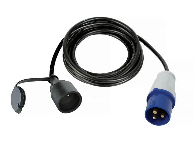 Verloopkabel Van Contrastekker Naar CEE-Stekker - 3m - Penaarde