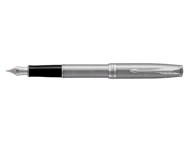 Vulpen Parker Sonnet stainless steel CT fijn