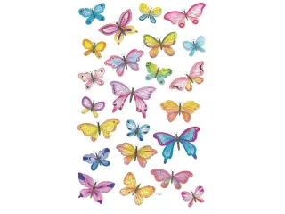 papieretiket Z-design Creative pakje a 3 vel vlinders - 2