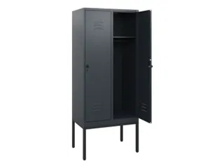 locker,HxBxD 1950x800x500mm,2vak,vak B 400mm,draaigrendel - 1