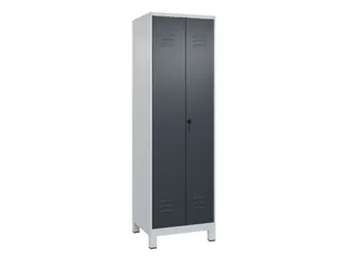 PBM-locker,HxBxD 1950x600x500mm,2vak,vak B 300mm,draaigrendel - 1