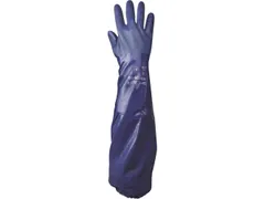 Showa NSK26 nitril handschoenen, blauw, maat M, per 72 paar