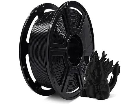 Flashforge 3D Printer Filament HS PLA 1,75mm High Speed Zwart 1kg