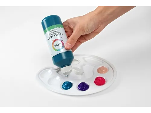 Plakkaatverf Qrea set à 6 fun kleuren 250ml