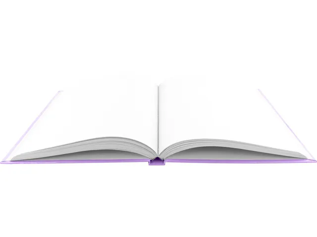 Dummyboek Kangaro A5 violet pastel hard cover 80 blad blanco 100 grams