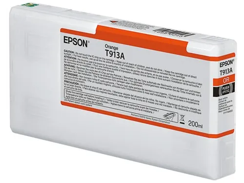 Inkcartridge Epson C13T913A00 Oranje 200Ml