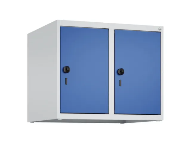 opzetkast,v. locker,2vak.,vak B 300mm,HxBxD 500x600x500mm,draaigrendel