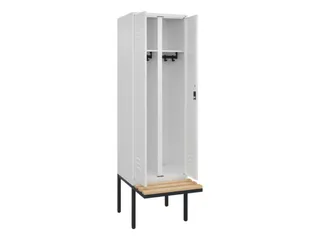 locker voor scheiding van kleding,HxBxD 2120x600x815mm,2vak - 2
